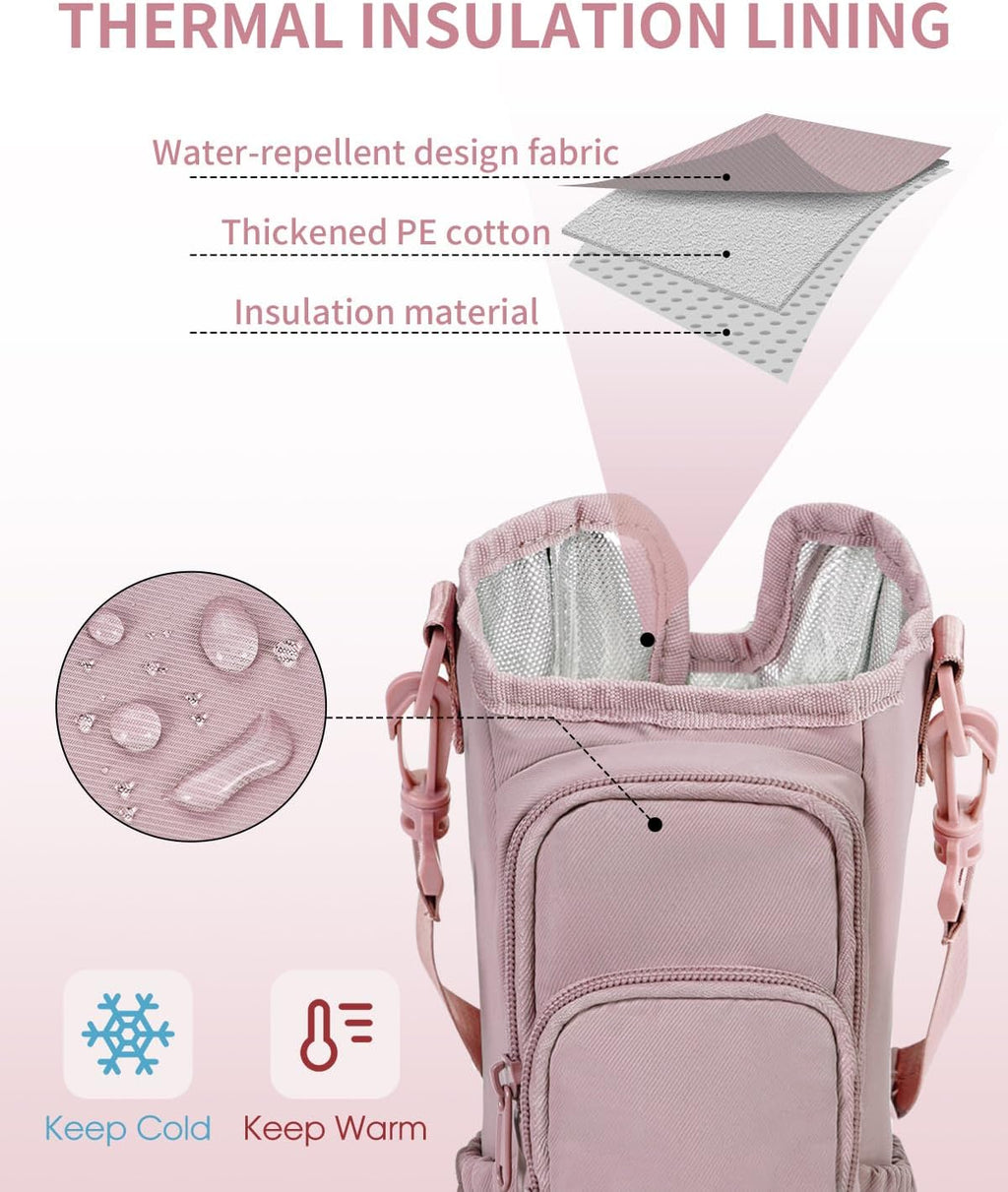 Water Bottle Carrier Bag for 40oz Tumbler